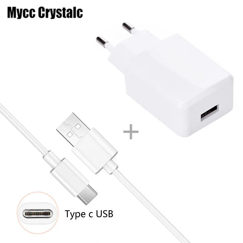 Сетевое зарядное устройство с портом USB Type-C и кабелем 2 4 А | Мобильные телефоны