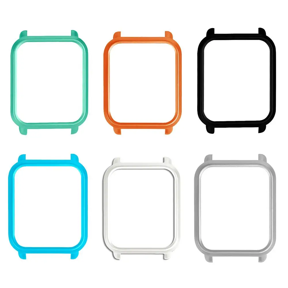 Умный протектор для часов чехол тонкая красочная Рамка PC Защитный Huami Amazfit Bip