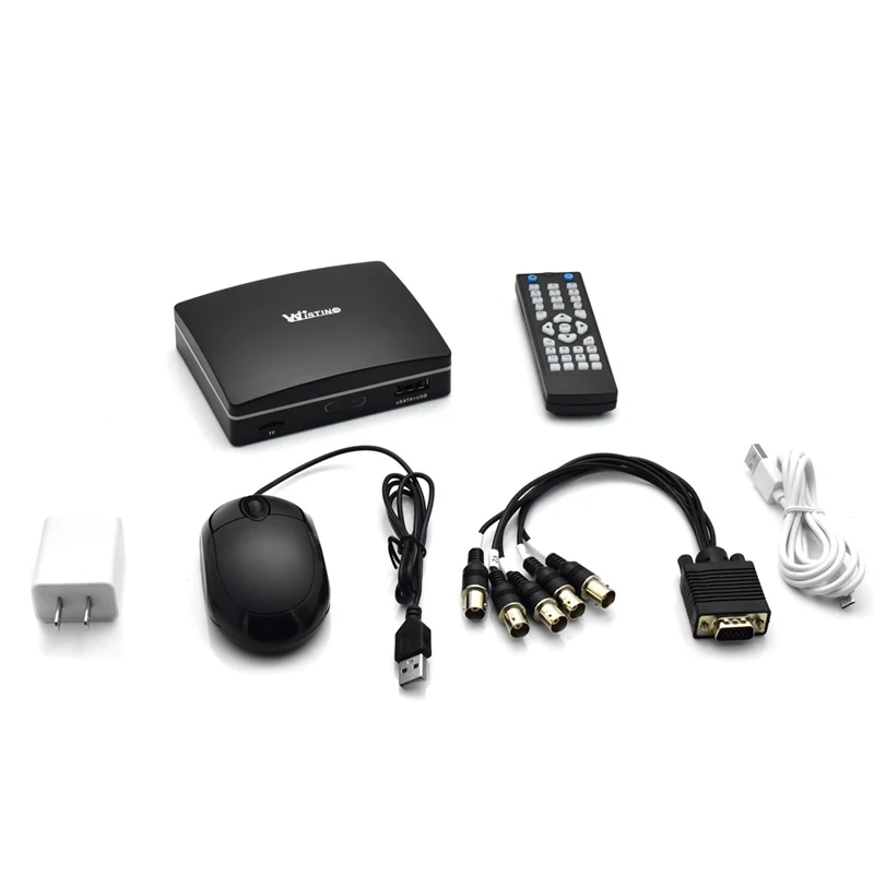 CCTV AHD 4CH DVR камера безопасности Система цифрового видео рекордер 5в1 Мини DVR VGA HDMI для 1080P IP камера Onvif Мини Аналоговый DVR