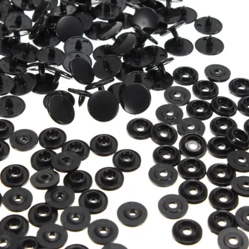 50 шт. T3 пресс шпильки для скрапбукинга Швейные Кнопки черный|buttons black|sewing buttonspress stud