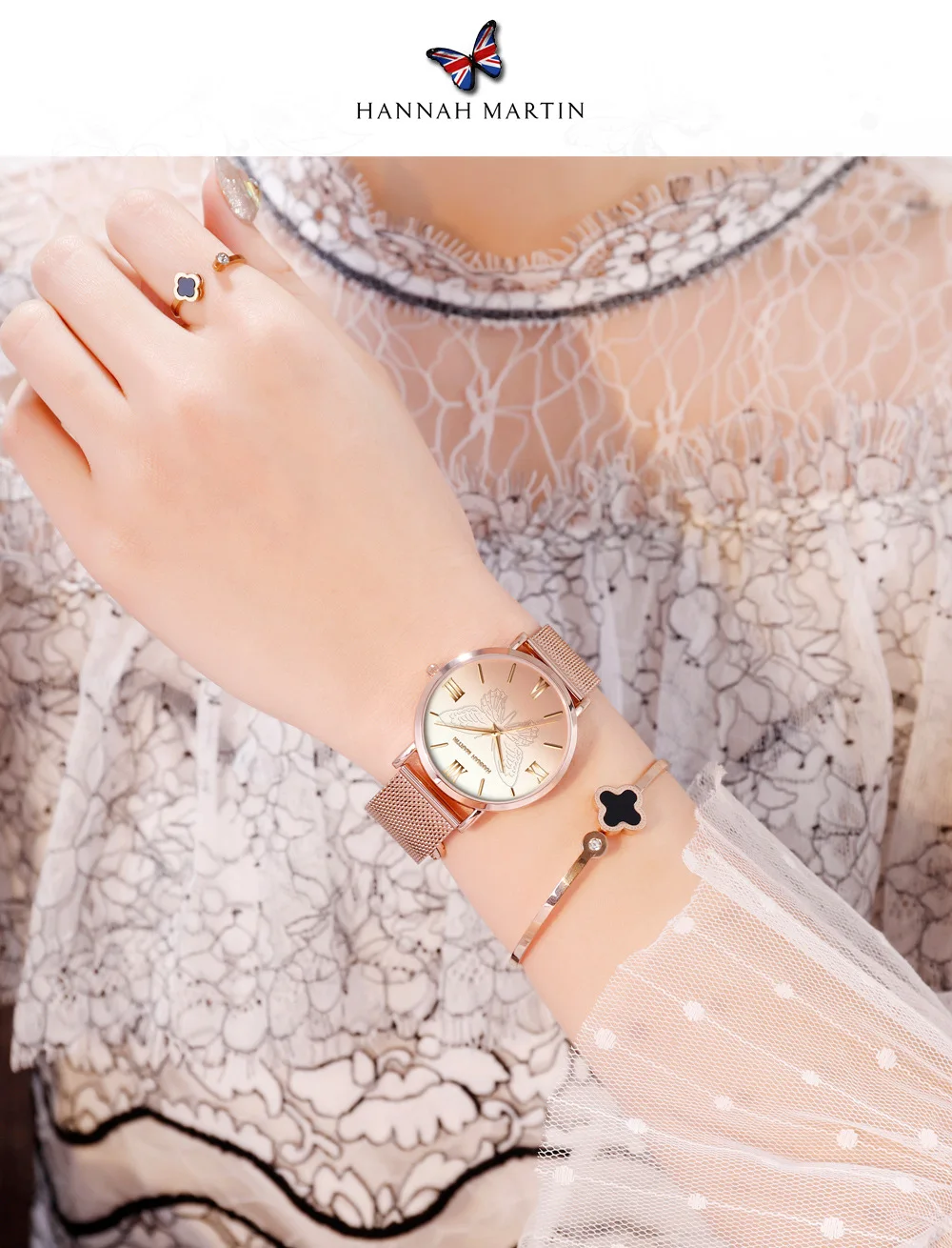 

Ladies Wrist Watch Woman Japan Movement Steel Mesh Band Watch 3D Butterfly Lady Watch Reloj Mujer Relogio Feminino 2019 whatches