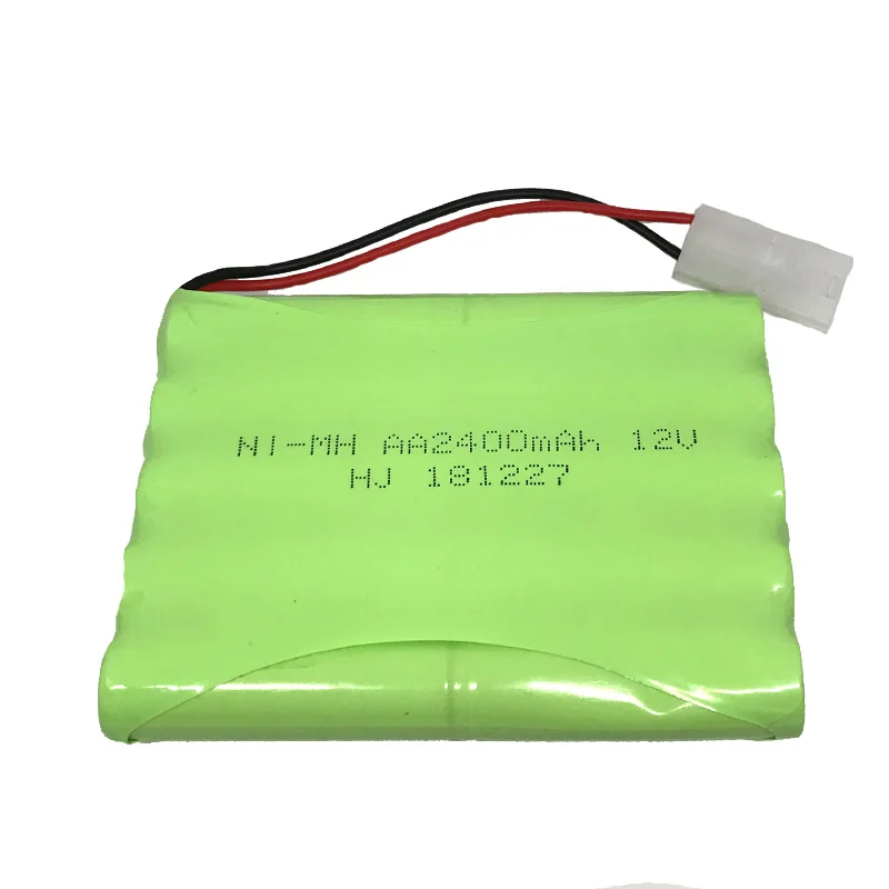 12v 2400mah AA 5 * Ni MH перезаряжаемый аккумулятор для радиоуправляемых электронных