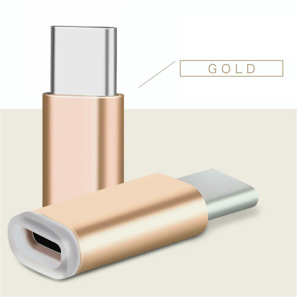 Адаптер USB Type C для Micro Female OnePlus 8 7 6T A6010 6 A6003 5T A5010 5 A5000 3T A3010 3 A3000 синхронизации и