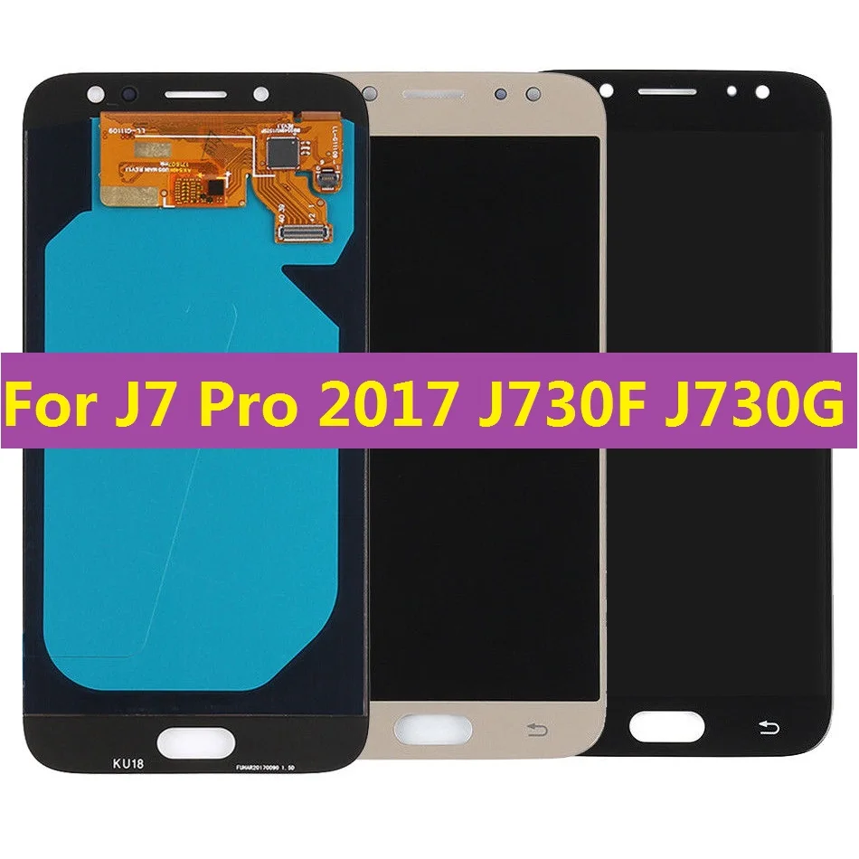 ЖК дисплей Super Amoled для Samsung Galaxy J7 Pro 2017 J730 J730F J730FN J730F/DS сенсорный экран дигитайзер