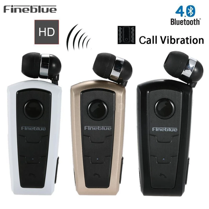 100% оригинальная беспроводная гарнитура Fineblue F910 Bluetooth V4.0 вибрирующие наушники
