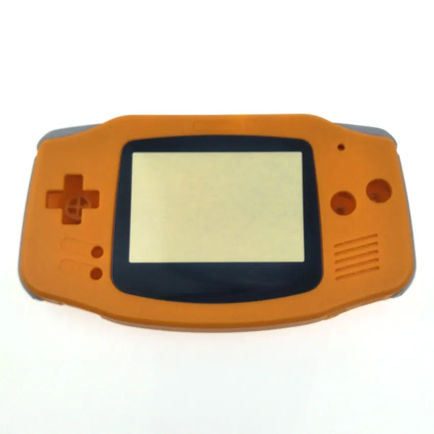 YuXi пластиковый корпус светящийся прозрачный чехол Корпус для nintendo Gameboy Advance Игровая приставка GBA - Цвет: Orange