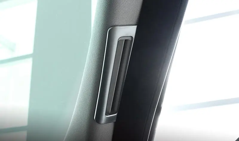 Матовые хромированные аксессуары для интерьера из АБС пластика Jaguar XE XF/XFL 2016 A