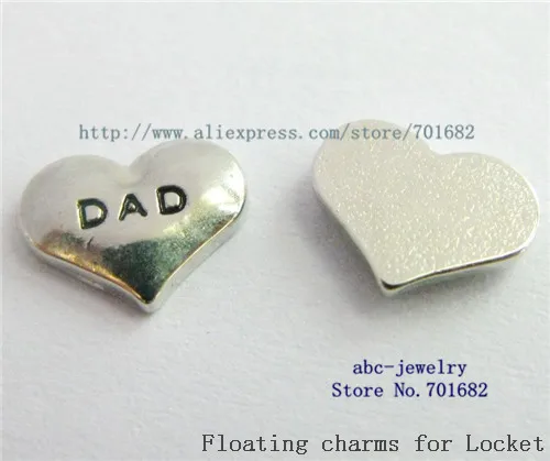 FC094 папа сердце для жизни медальон памяти как мама сестра брат бабушка подарок