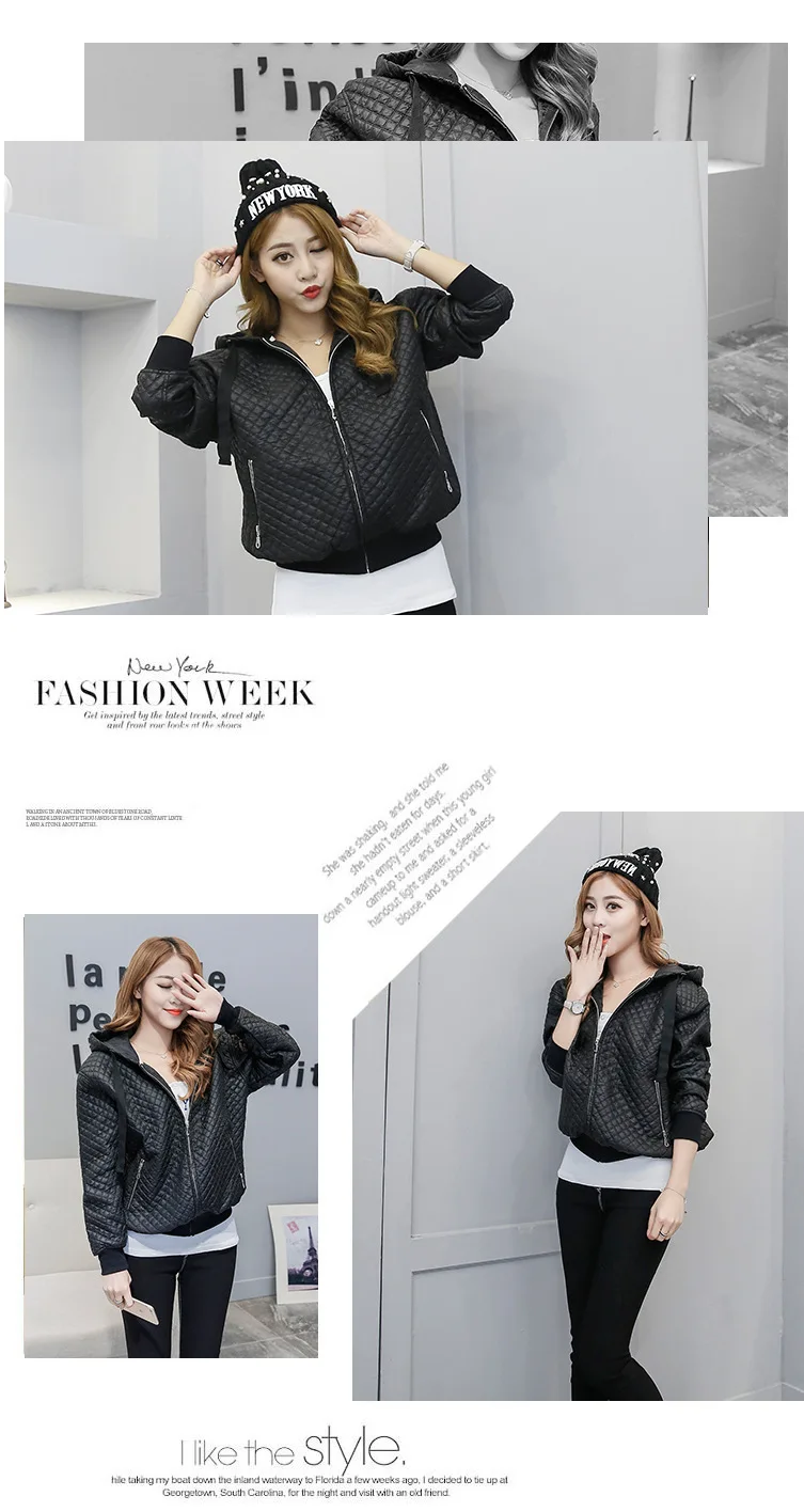 2017 весеннее Новое уличное пальто парки куртка-бомбер Женское крутая Базовая