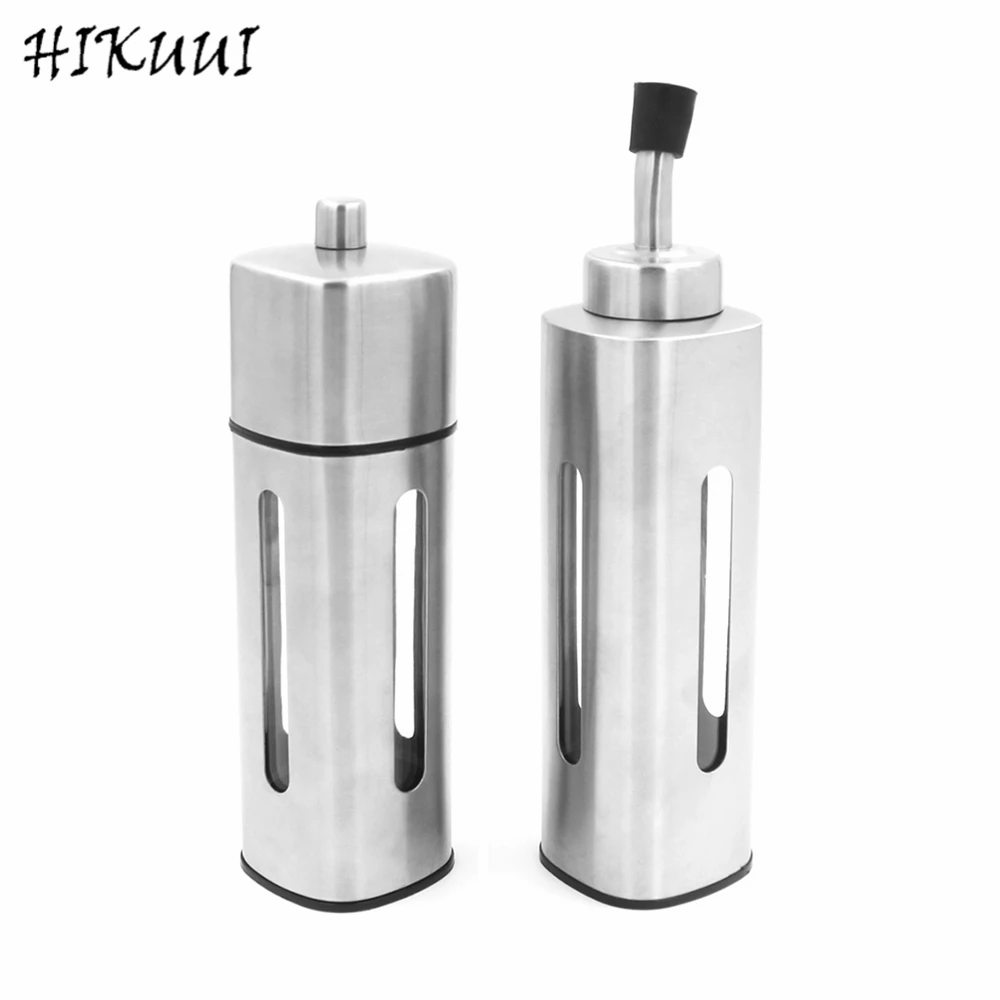 Квадратная мельница для перца бутылка масла набор кухонных инструментов