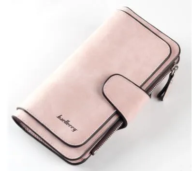 pink Абсолютно Baellerry официальный baellerry длинный женский кошелек pu кожаный кошелек навсегда кошелек молодой девушки кошелек для студента - Цвет: pink