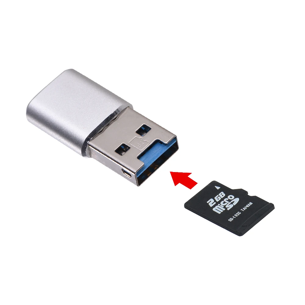 USB 3.0 USB Adapter MINI Portable Card Reader MICRO SDXC USB3.0 Card Readers for Tablets PC Computer Notebook Laptop Desktop