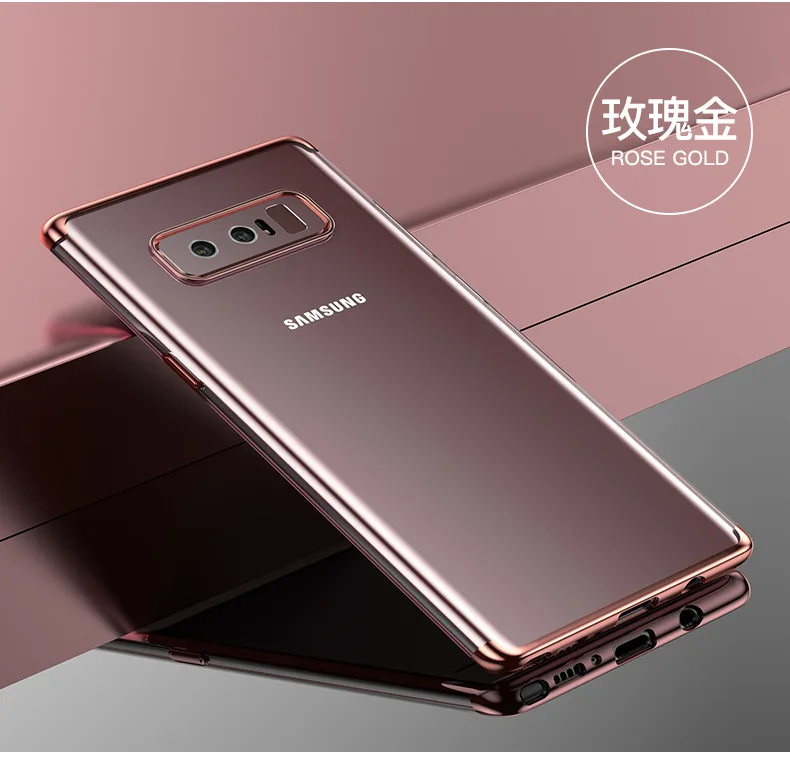 Роскошные покрытие прозрачный силиконовый чехол для samsung Galaxy S9 плюс мягкий S8 S7 S6