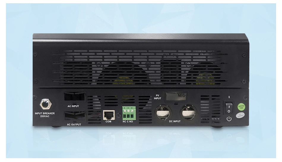 Источник питания Easun MPPT солнечный инвертор 2400W 3 kva 24V 220V Гибридный Инвертор Чистая синусоида встроенный 60A MPPT Солнечный контроллер зарядное устройство