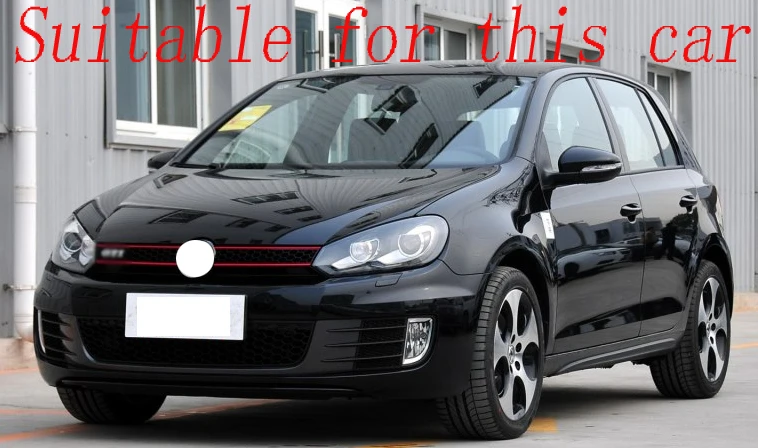 4 шт. пластиковый Наружный козырек для VW GOLF 6 MK6 2009 2013|Навесы и укрытия| |