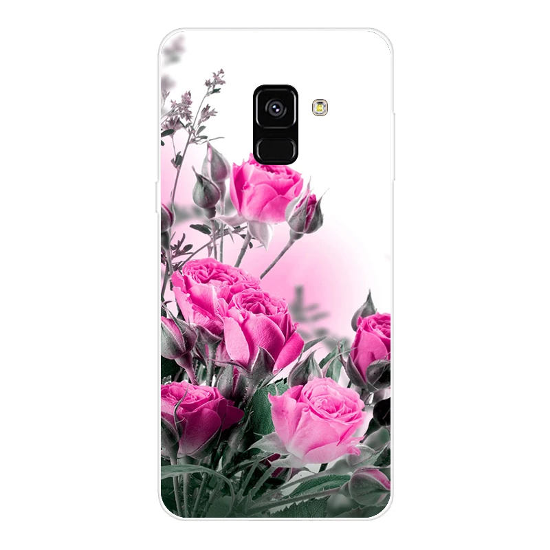 Силиконовый чехол для телефона Samsung Galaxy A8 2018 A530 A530F Plus A730 A730F прозрачные чехлы
