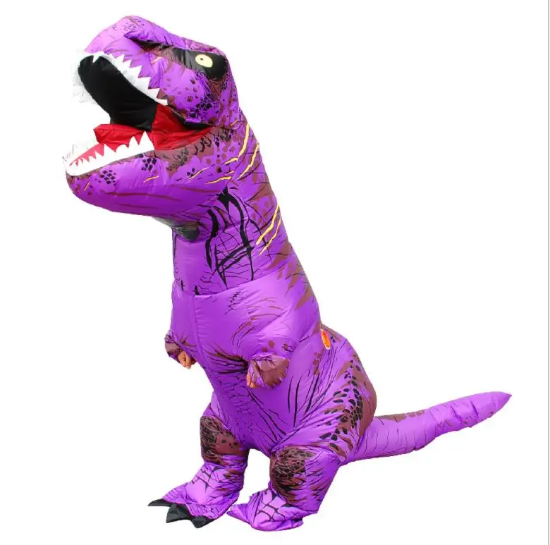 Костюм динозавра для взрослых надувные костюмы на Рождество косплей T rex
