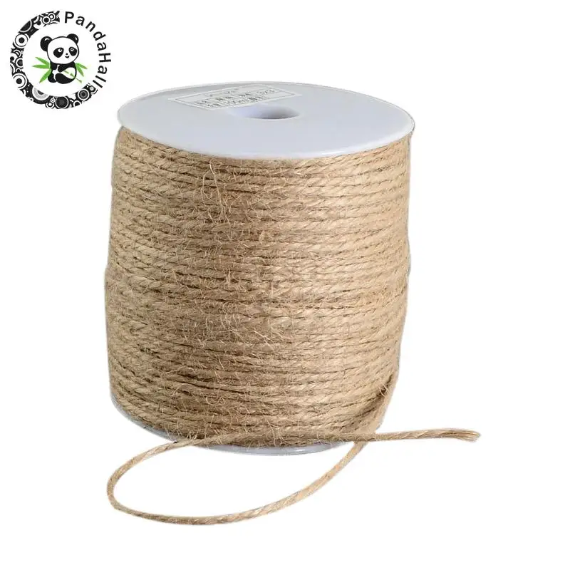 

Colored Hemp Cord, for Jewelry Making, Tan, 2mm; 100m/roll