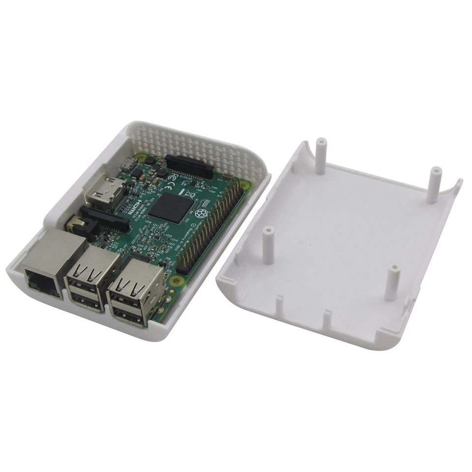 Raspberry pi 3 Чехол прозрачный радиатор для raspberry Model B чехол Аксессуары | Компьютеры и