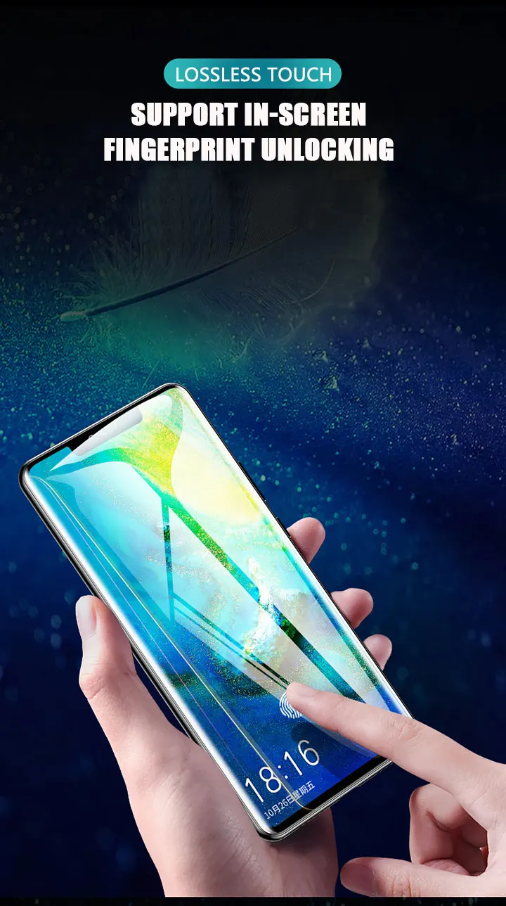 Мягкая Гидрогелевая Защитная пленка для экрана huawei P20 P30 Lite профессиональная защитная пленка для huawei Mate10 20 Lite Pro пленка не стекло