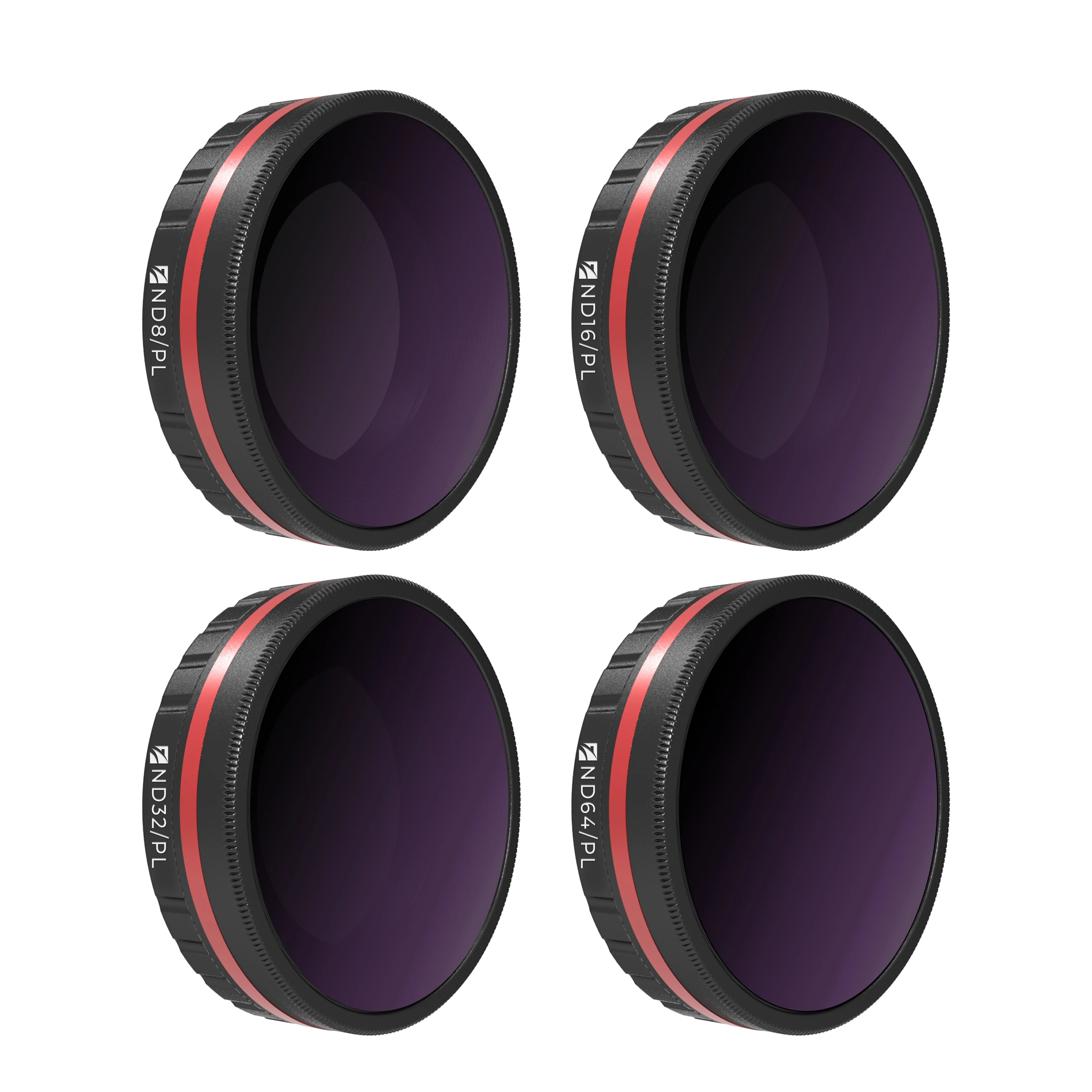 Freewell яркий Day-4K серии-4 шт. в комплекте ND8/PL, ND16/PL, ND32/PL, ND64/PL Камера Линзы Фильтры для DJI Osmo экшн Камера