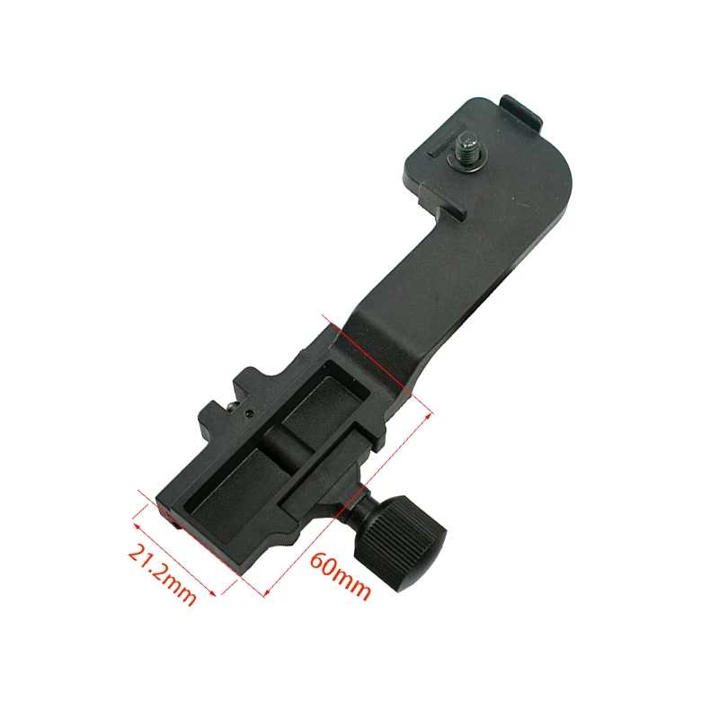Тактический полимер 20 мм Пикатинни NVG крепление Fit Pvs 14 Pulsar GS 1X20 ночное видение прицел Прицельный прицел для охоты