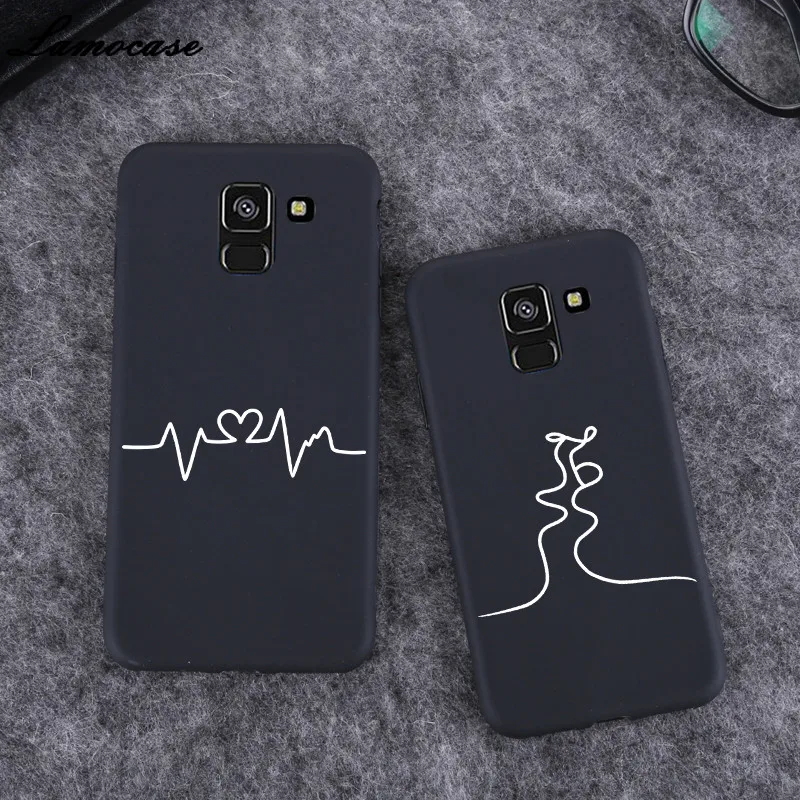 Силиконовый чехол для Samsung Galaxy J6 J4 J8 A6 A8 матовый Силиконовый чехол из ТПУ для Samsung Galaxy A6 плюс J1 J3 J5