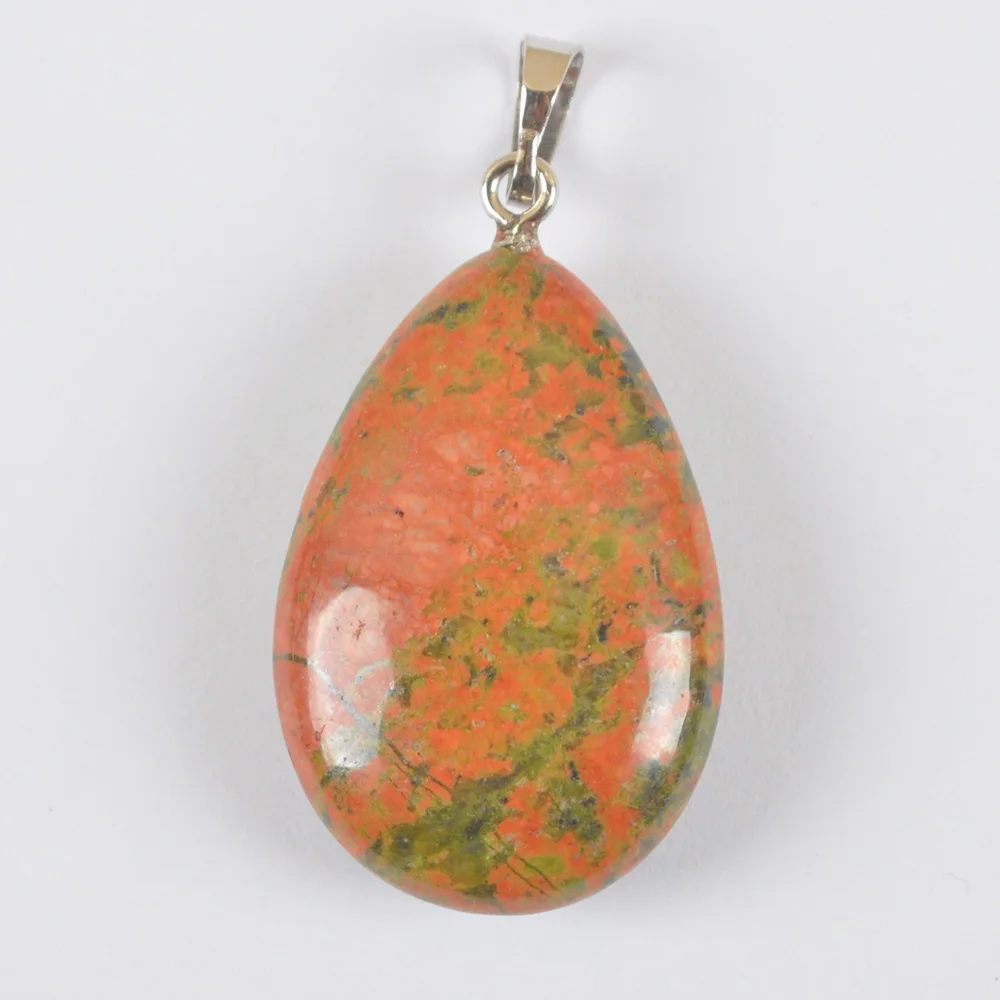 Aventurine/кристалл/Сердолик/Песчаник/унакита/опал/Малахит/подвеска из родонита
