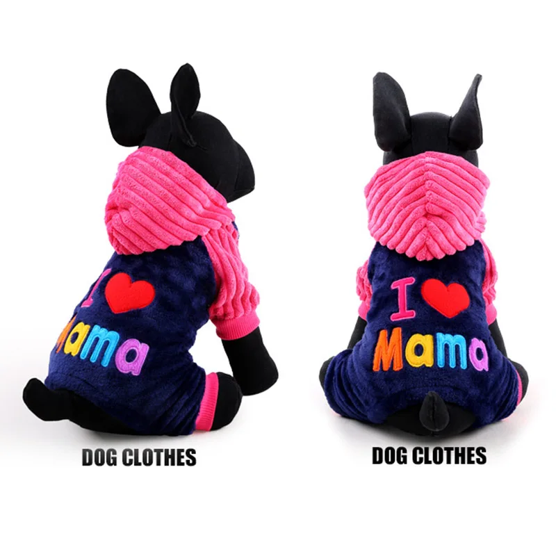 2018 мода зима/осень мягкий коралловый бархат собака одежда маленький большой