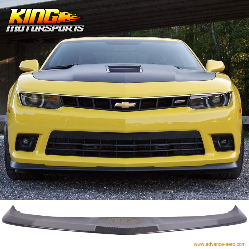Для 14-15 Chevrolet Camaro ss 1le Стиль переднего бампера для губ-углерода Волокно CF глобальных по всему миру