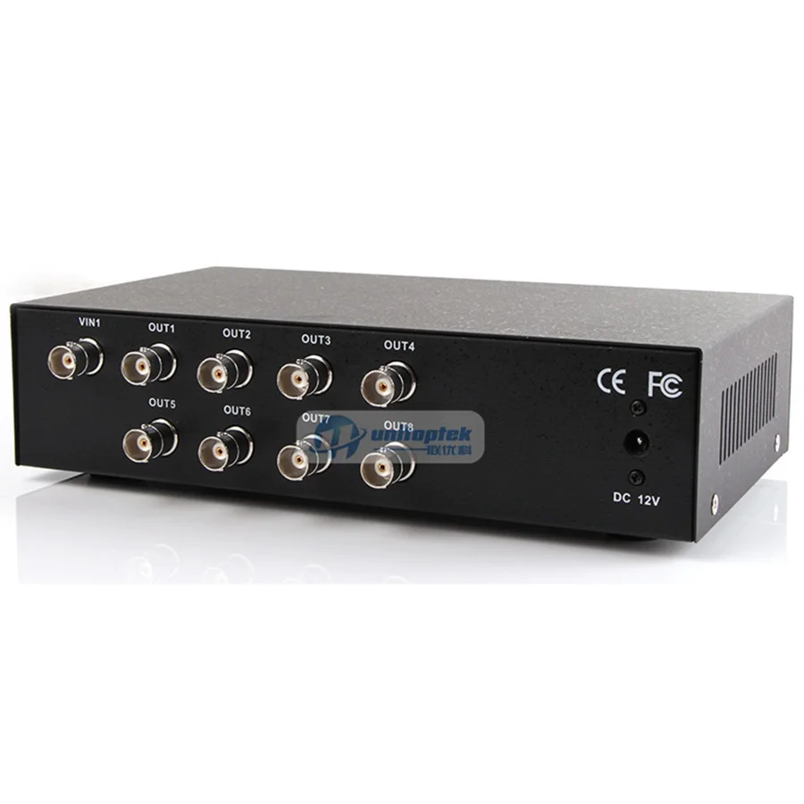 1CH в и 8CH выход Professional Analog HD Video Splitter поддержка HDCVI/HDTVI/AHD камеры BNC макс до 300 м 600 |