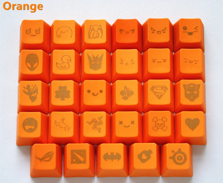 11 видов цветов 29 гравировальная графика DIY PBT keycaps OEM R4 cherry MX Переключатель механическая клавиатура keycap купить один получить один бесплатно