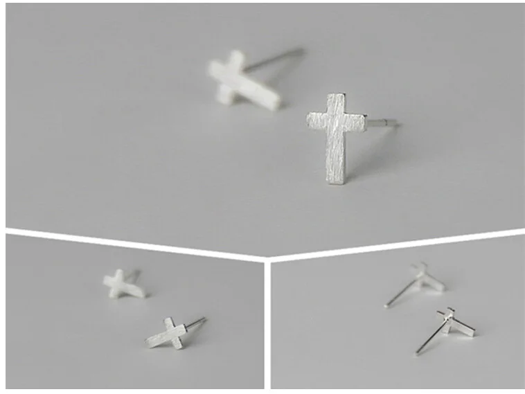 Женские серьги гвоздики из серебра 925 пробы|geometric stud earrings|fashion earringsstud earrings |