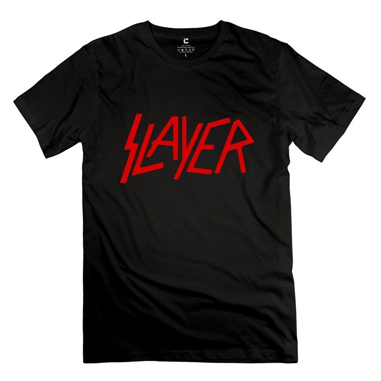 Возьмите Забавные футболки мужские Slayer Группа Пользовательские Винтаж