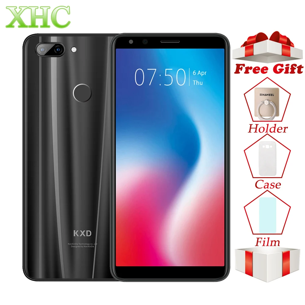 KXD K30 смартфон с 5 7-дюймовым дисплеем восьмиядерным процессором MTK6750 ОЗУ 3 ГБ ПЗУ 32