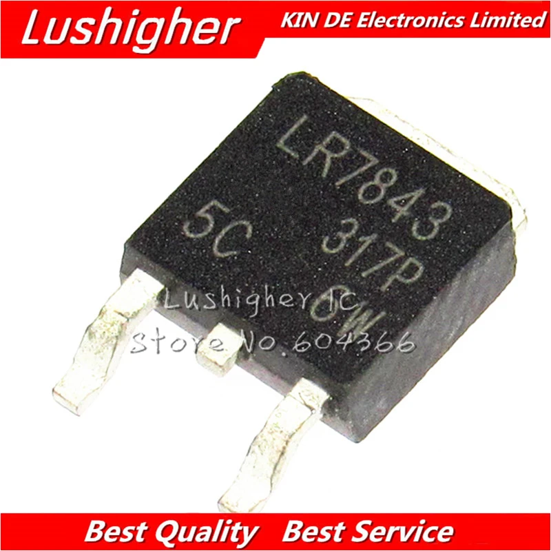 100 шт. IRLR7843 TO252 LR7843 TO-252 IRLR7843PBF | Электронные компоненты и принадлежности