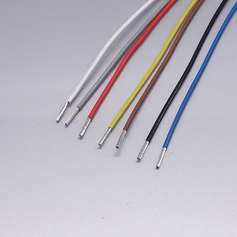 Бесплатная доставка 5 м/рулон тефлоновый Луженый высокотемпературный провод 0 75