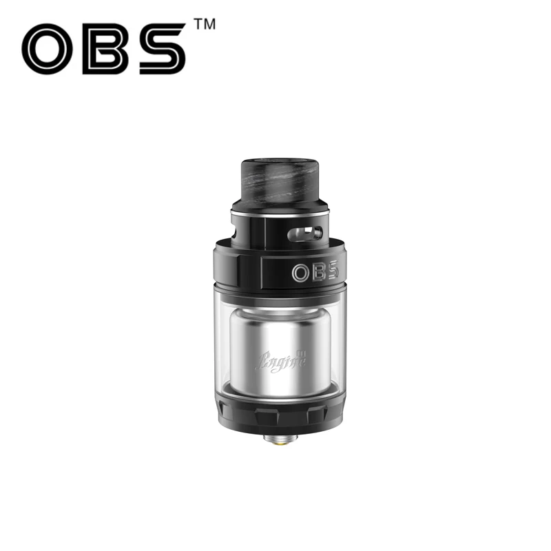 Оригинальный OBS двигатель 2 RTA 5 мл емкость бака двойная катушка 26 мм Диаметр