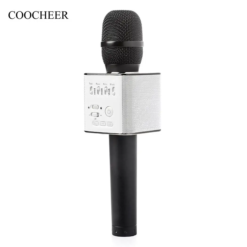 Ручной Micro телефонный проигрыватель Беспроводной динамик для караоке USB Q9