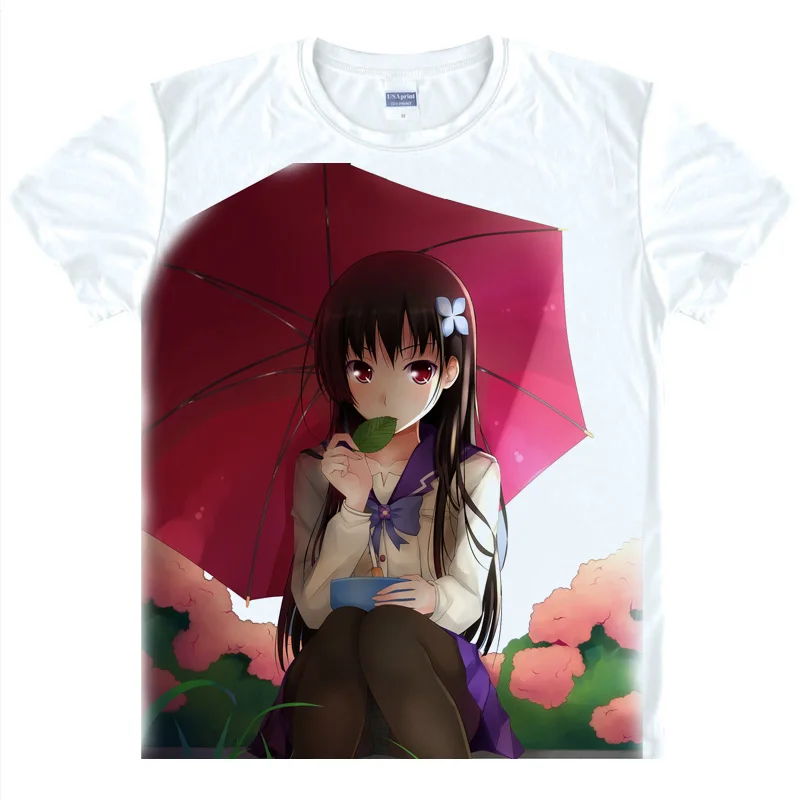Coolprint Футболка с изображением в стиле аниме Sankarea вечной футболки &quotлюбовь&quot