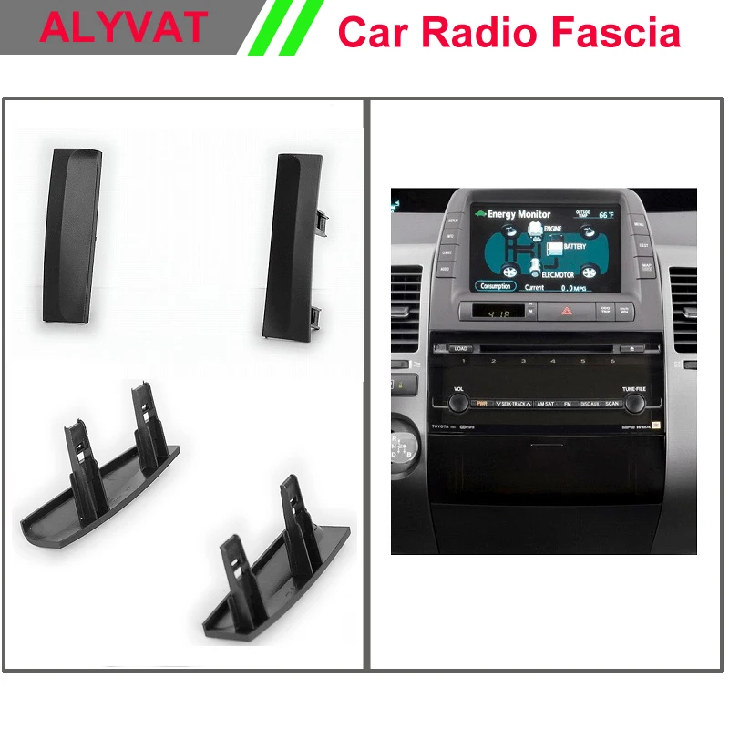 Комплект с рамкой для автомобильной стерео панели и радио 11 595 TOYOTA Prius 2003 2009|installation