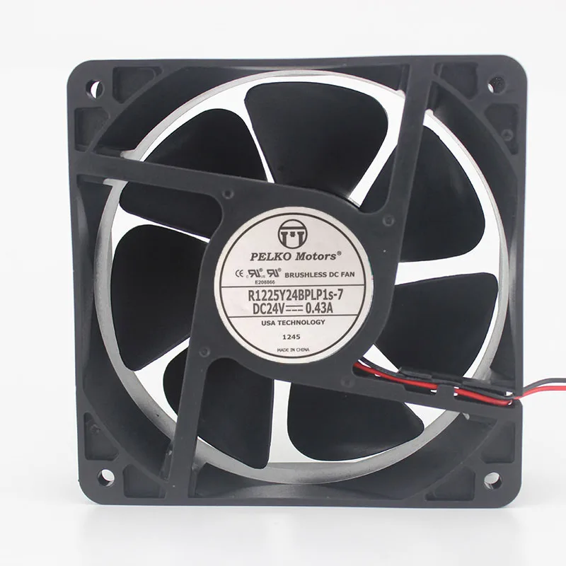 Охлаждающий вентилятор для PELKO MOTORS R1225Y24BPLP1S 7 24V 0.43A 120*120*25 мм|Кулеры и системы