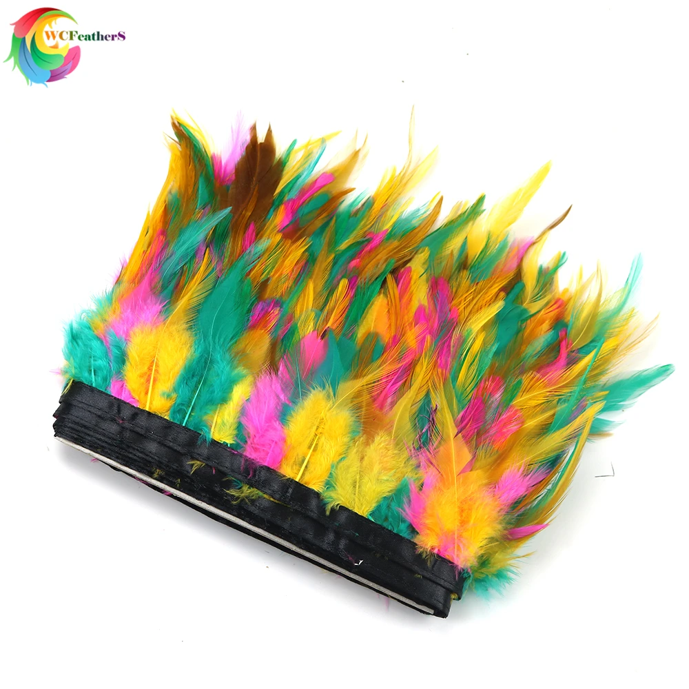 1 метр разноцветное окрашенное петушиное перо обрезает высоту 4 6 дюймов