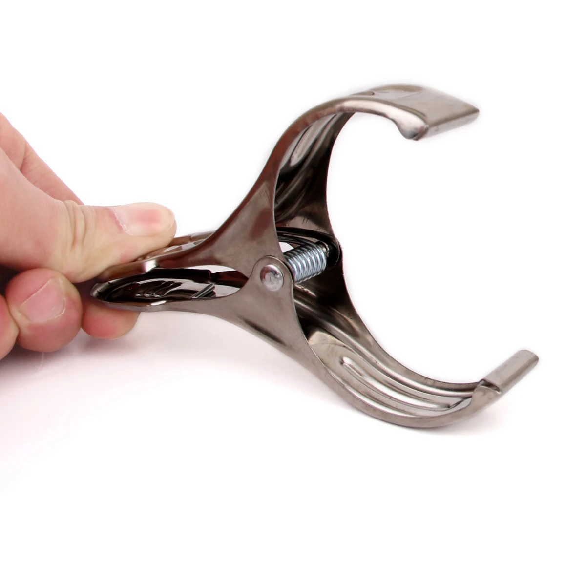 6 шт./Лот большая прищепка из нержавеющей стали для одежды высокое качество зажим