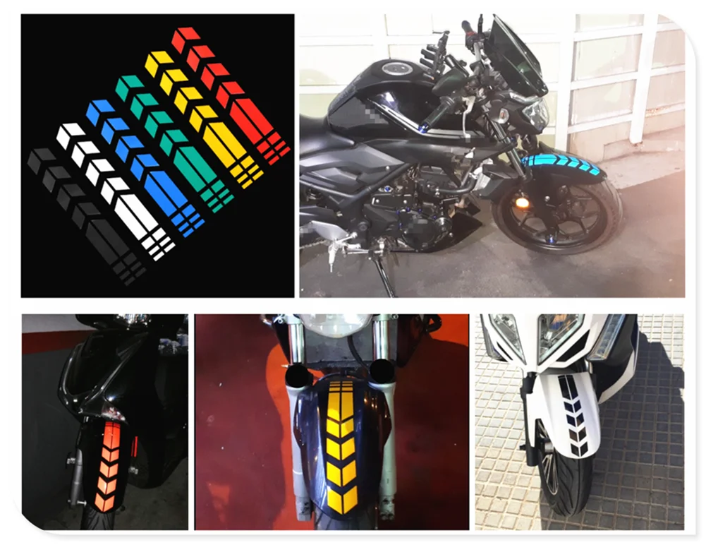 Светоотражающая наклейка в форме мотоцикла на колесо крыло украшение для Aprilia DORSODURO 1200 750 FALCO SL1000|Наклейки и