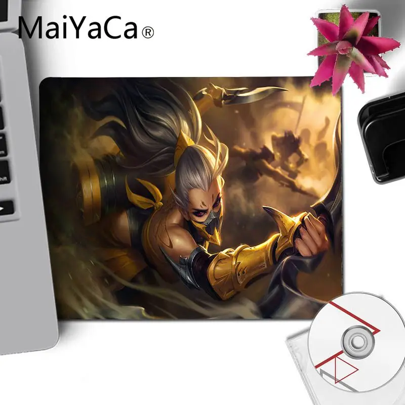 MaiYaCa мой любимый Akali Лига Легенд Офисная мышь резиновый коврик для мыши лидер