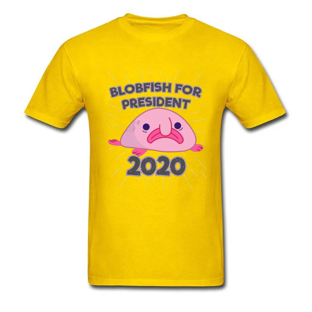 Blobfish для президента 2020 футболка с изображением печали рыбы кавайная графическая