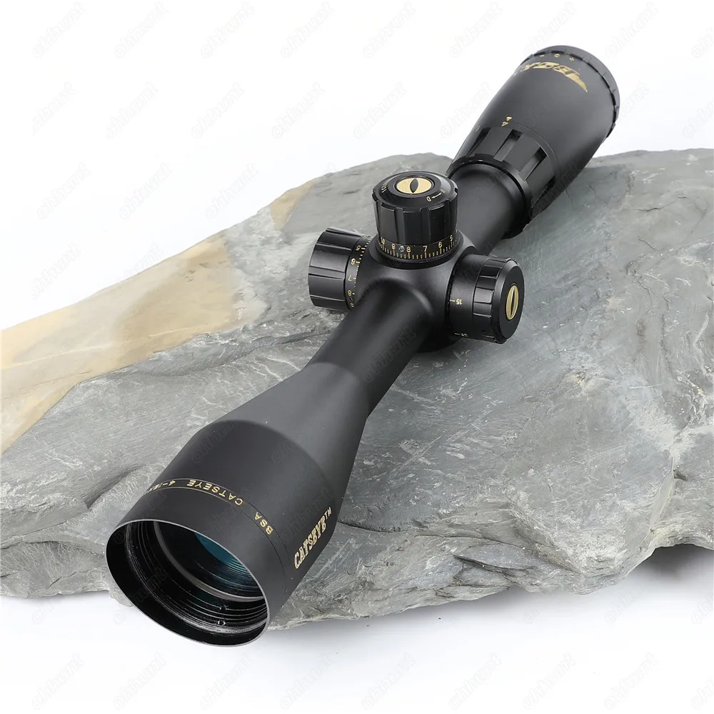BSA Catseye 4-16X44 SP охотничий винтовочный оптический прицел боковой Параллакс Mil-dot Сетка башенки замок интегрированный Зонт винтовки прицелы