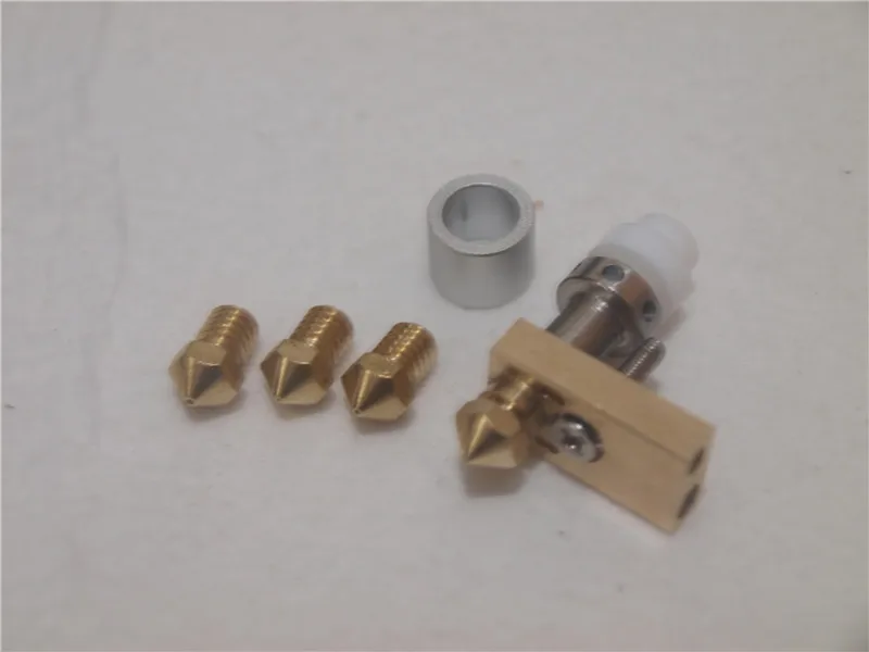 Funssor 1 комплект * 75/3 мм Olsson блок hotend Набор сменных сопел PTFE соединитель Горячий