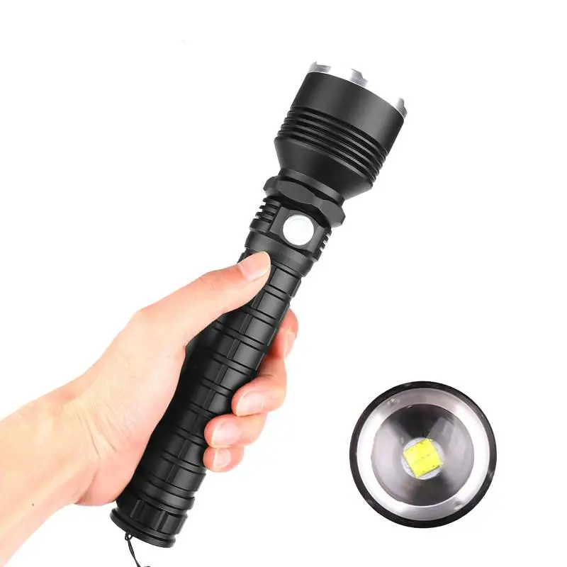 

HobbyLane LED USB Charging Flashlight with Low Power Reminder Function for Outdoor Camping Expedition